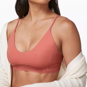 Lululemon Rustic Coral Ever Essential Bralette